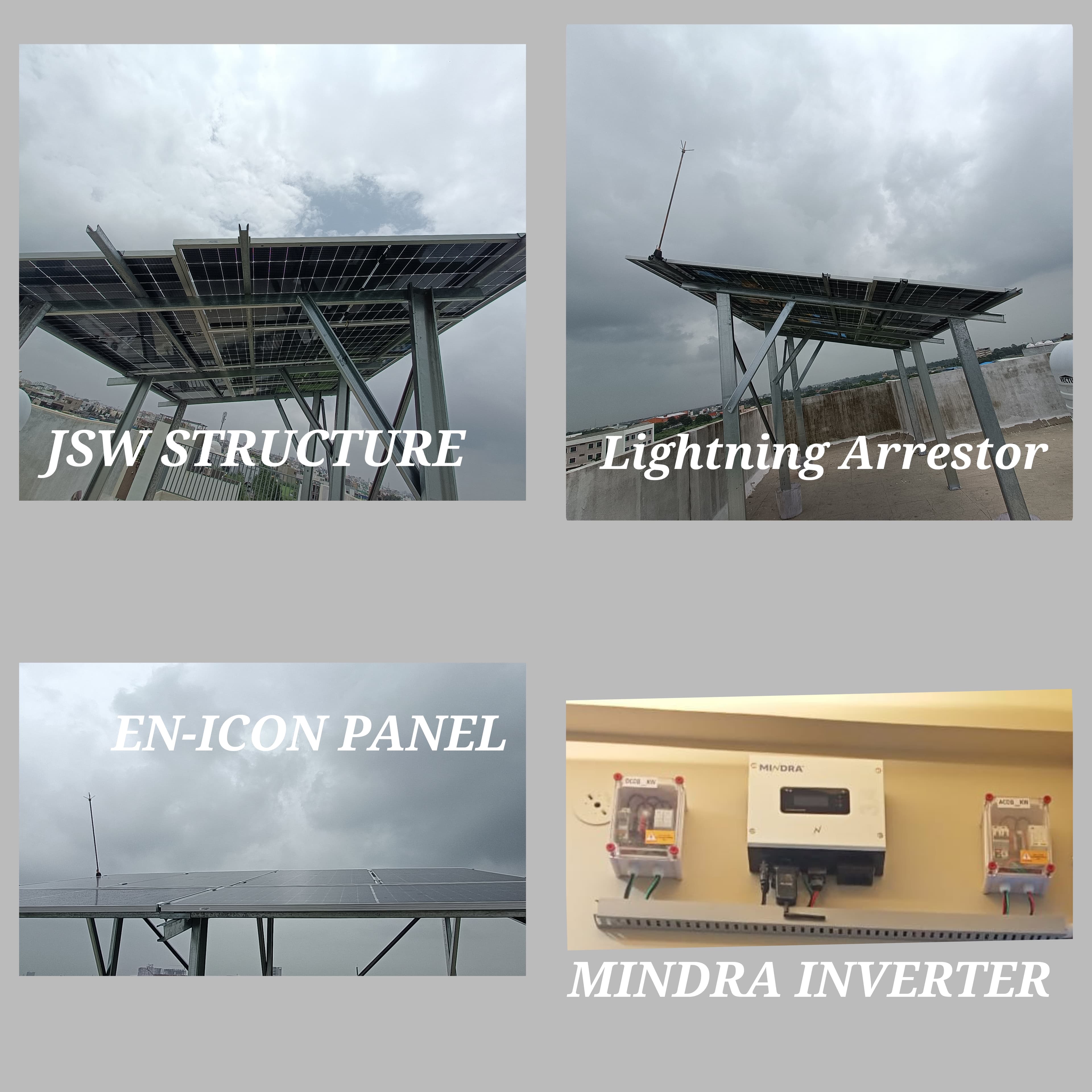 3 KW Solar Plant - Mubarik Sardar Khan - Pakiza Green, Indore, Madhya Pradesh, India