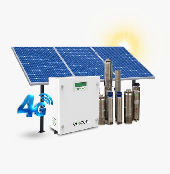 5HP Ecozen Solar Pump - Khandwa, Madhya Pradesh, India